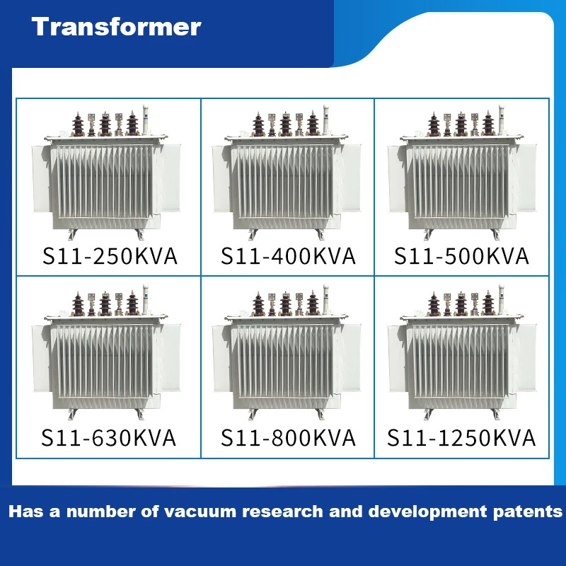 10KV Class Oil-immersed Double-winding Voltage Regulation Distribution Transformer Has No Loadegulation