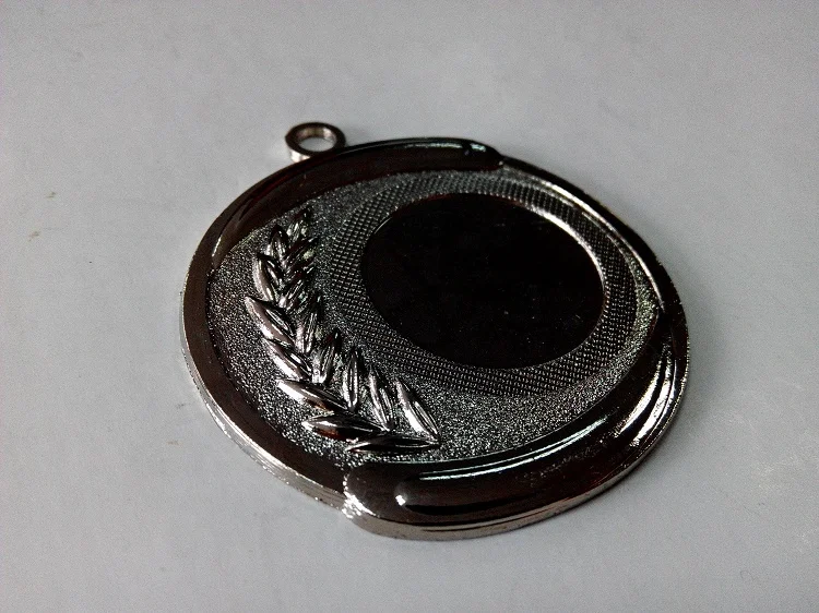 embossed wave up and down olive branch sticker available custom sport award medals metal blank medal/medal