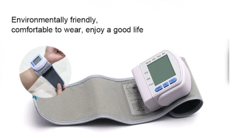 Wholesale lowest price talking digital wrist blood pressure monitor