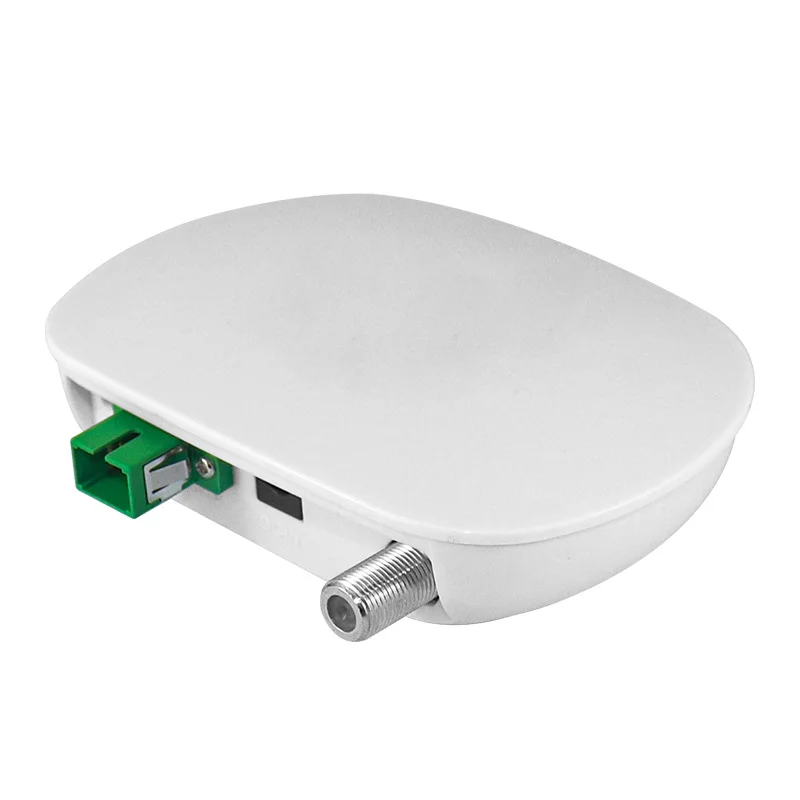 FTTH CATV Network Passive Pon Internet Indoor Fiber Optical Receiver AGC -5dB -15dB 1 Adapter Node SC APC UPC WDM 1 RF Port