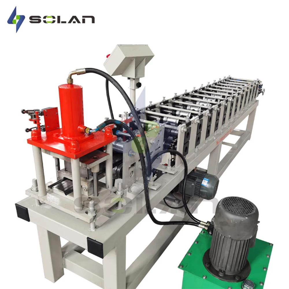 Customized Profile Rolling Shutter Door Panel Production Line Making Forming Machine