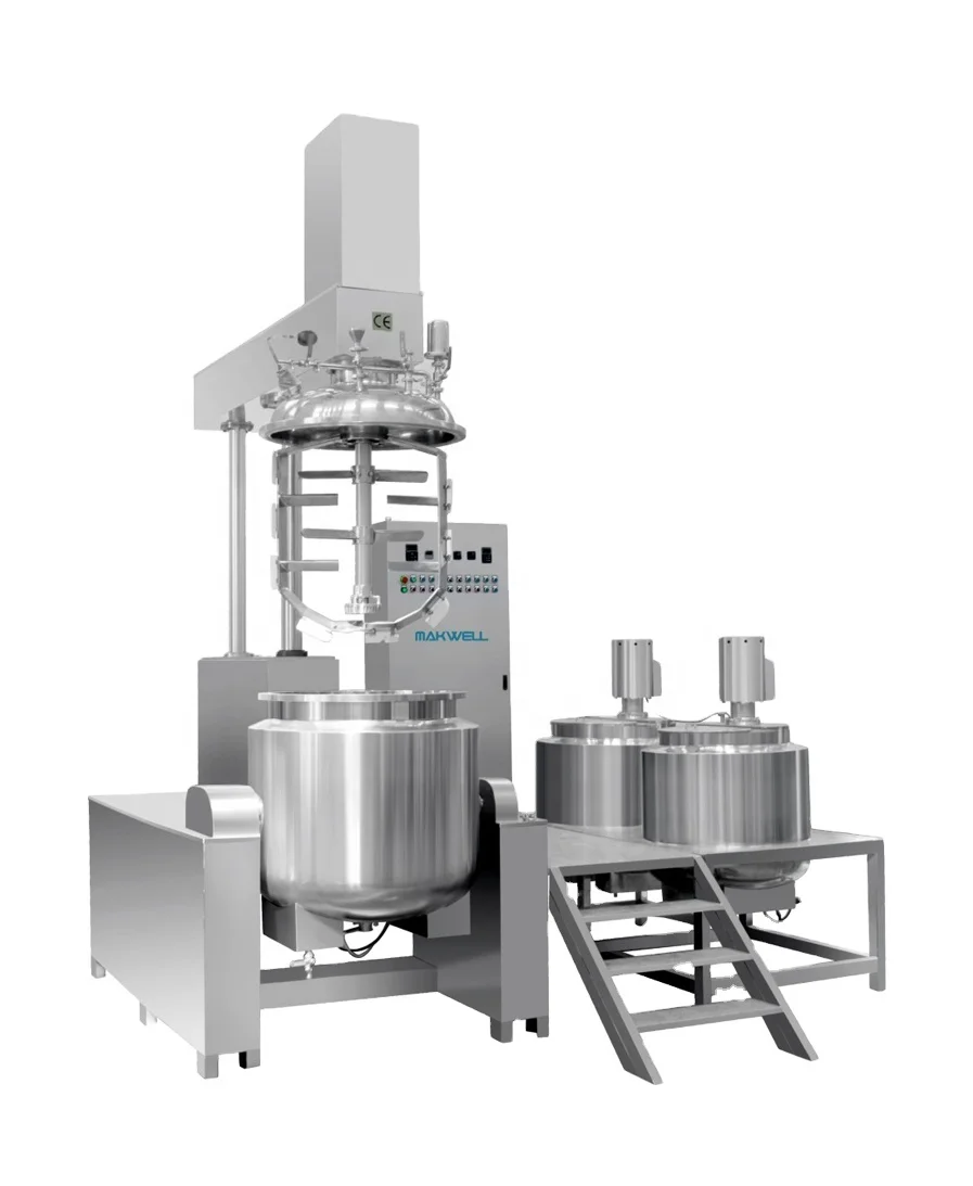 Mayonnaise production line Homogenizing Mixer Machine Food Paste Mixing Homogenizer