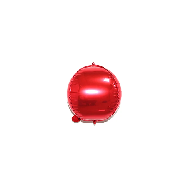 New Arrival 10 inch 4D Round Colorful Disco 4D ball Round Gradient Helium Foil Balloon