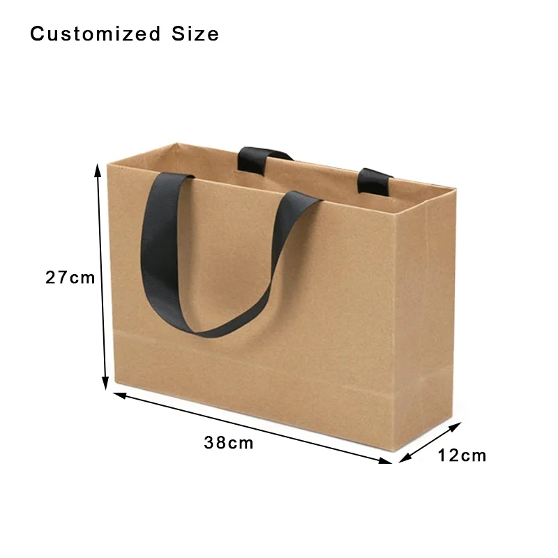 Custom Shoes Luxury Branded Printed Paper Bags With Your Own Logo Cardboard Shopping Paper Bag Gift Bags For Small Business