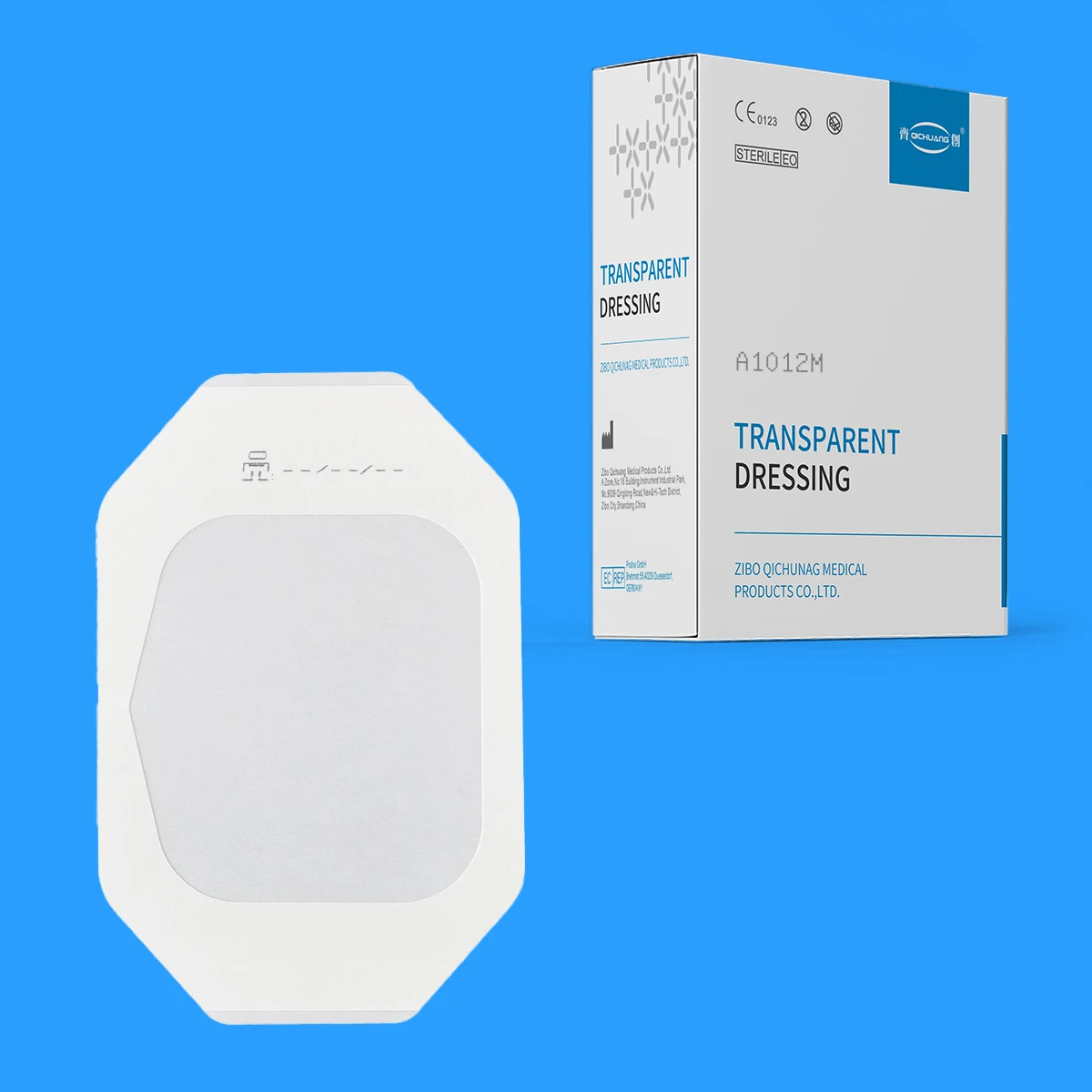 Sterile Tattoo Aftercare 10X12Cm Medical Waterproof Dressing For Wound Care