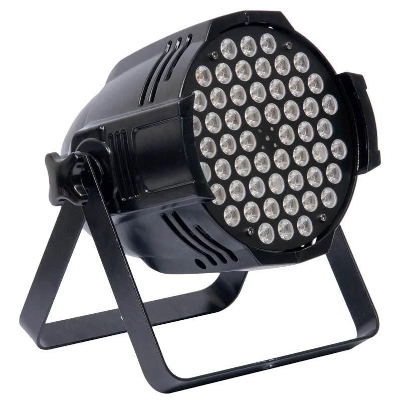 professional stage lighting manufacturer 54pcs RGB 3in1 led par can light for wedding disco party
