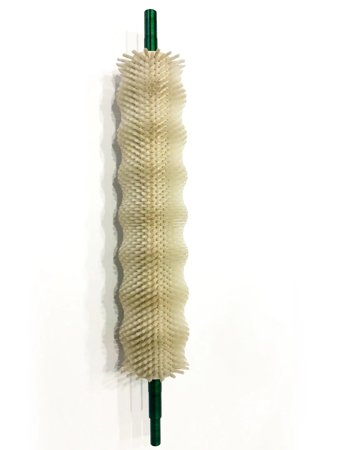 Industrial cylindrical custom spiral vegetable and fruit cleaning roller brush