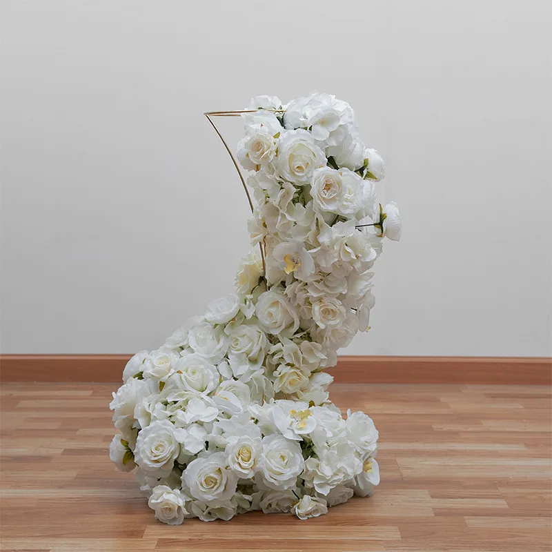 Artificial Butterfly Orchid Flower Wedding Centerpieces Decorative Simulation For Table Runner Wedding Table