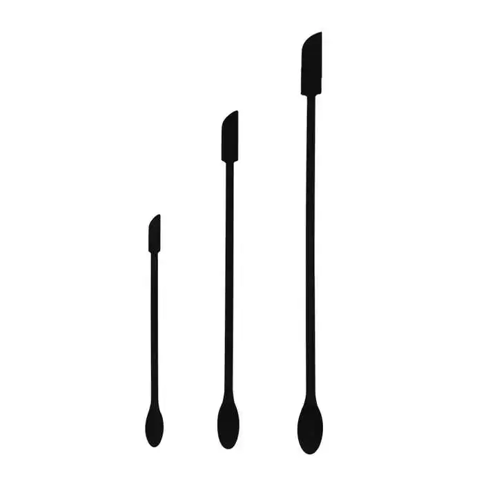 Small Spatula for Makeup Mini Spatula Get Every Last Drop from Skinny Opening Tin Jar Scraper For Kitchen Tool