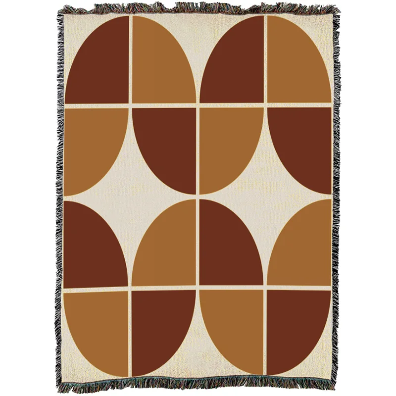 Logo printing trademark printing knitted blanket can be made, throw chunky knit blanket/