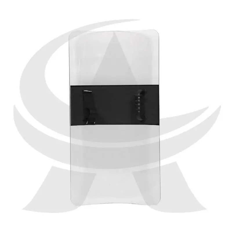 900*500*3mm Aluminium alloy shield Custom Professional Protection Gear Transparent PC Tactical Protective Shield