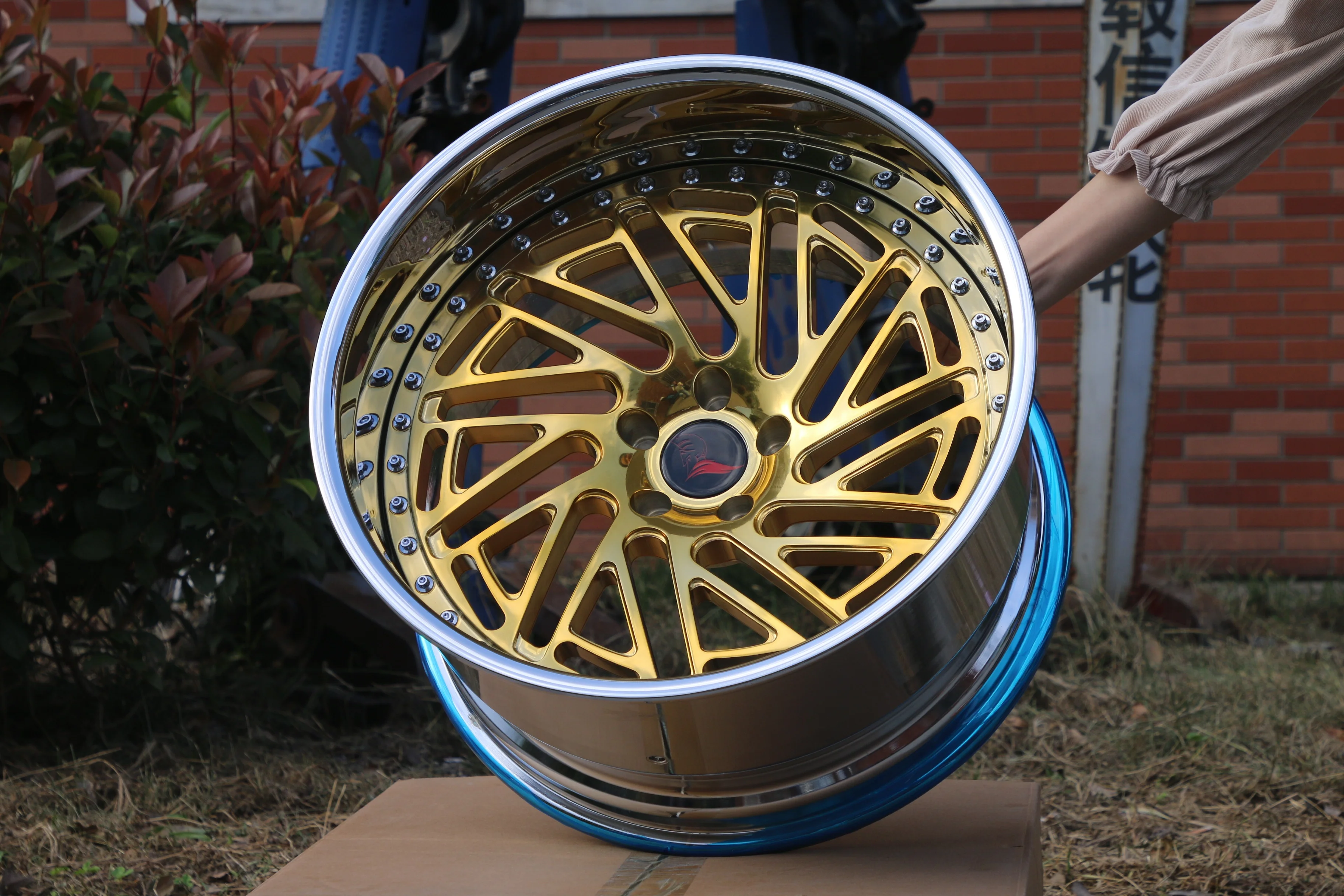  2pcs factory price wheels custom rims alloy made in