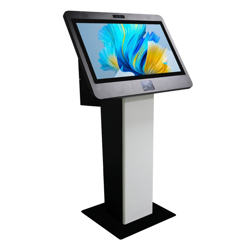 Customized 32 inch Android OS floor standing digital advertising display touch screen kiosk information kiosk way finding kiosk