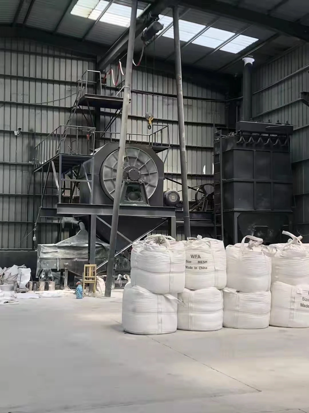 Sales high-quality sandblasting machine special abrasive white corundum sand with complete particle size