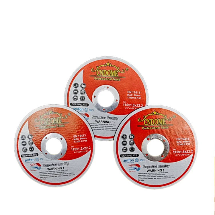 115mm manufacture 4 1 2 INCH super thin 1mm thickness Stainless steel circular xtra power cutting disc for metal abrasive tool