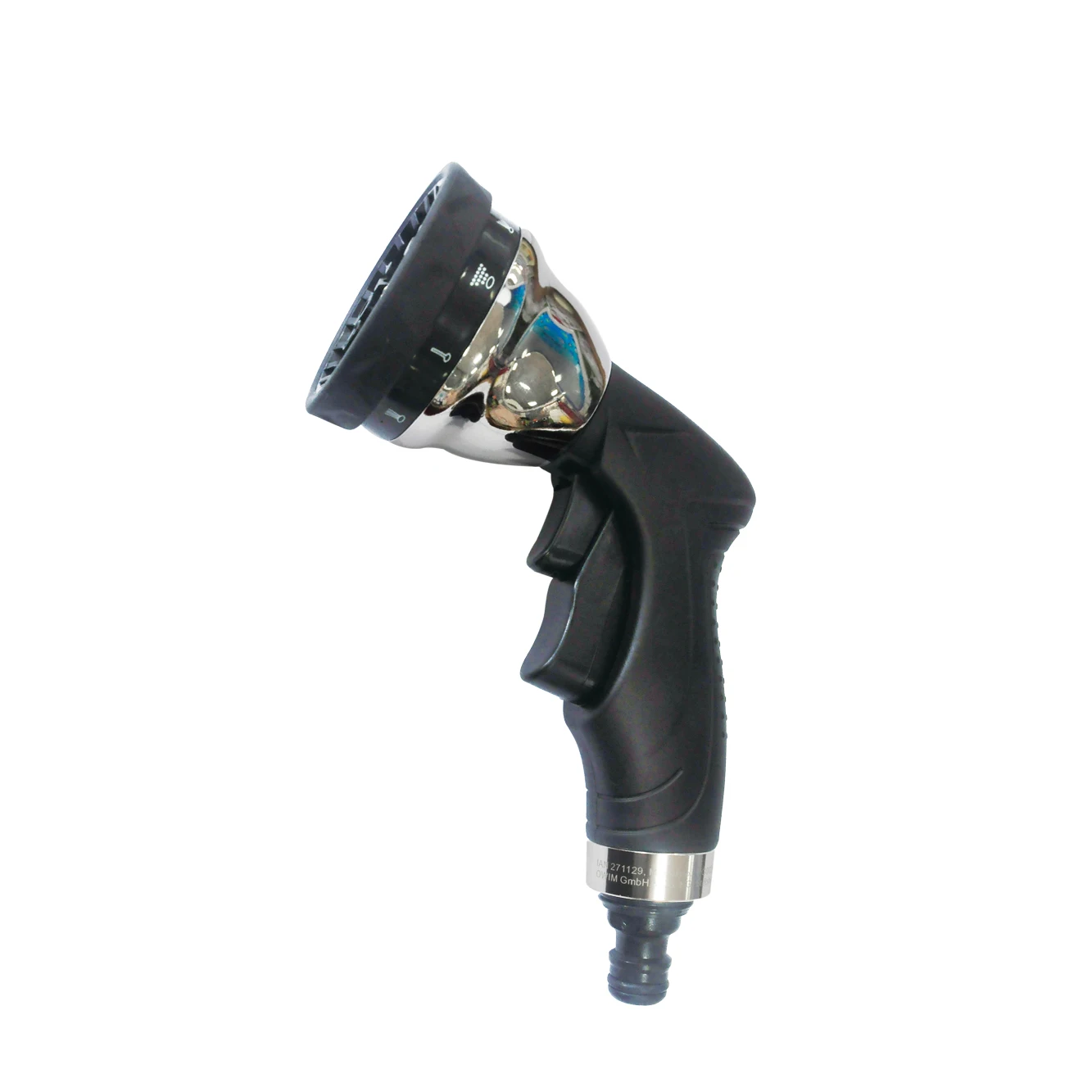 Garden Water Guns Hand nozzle 10-Pattern Metal Trigger Adjustable Nozzle Watering Gun Garden Lawn Hose Pipe