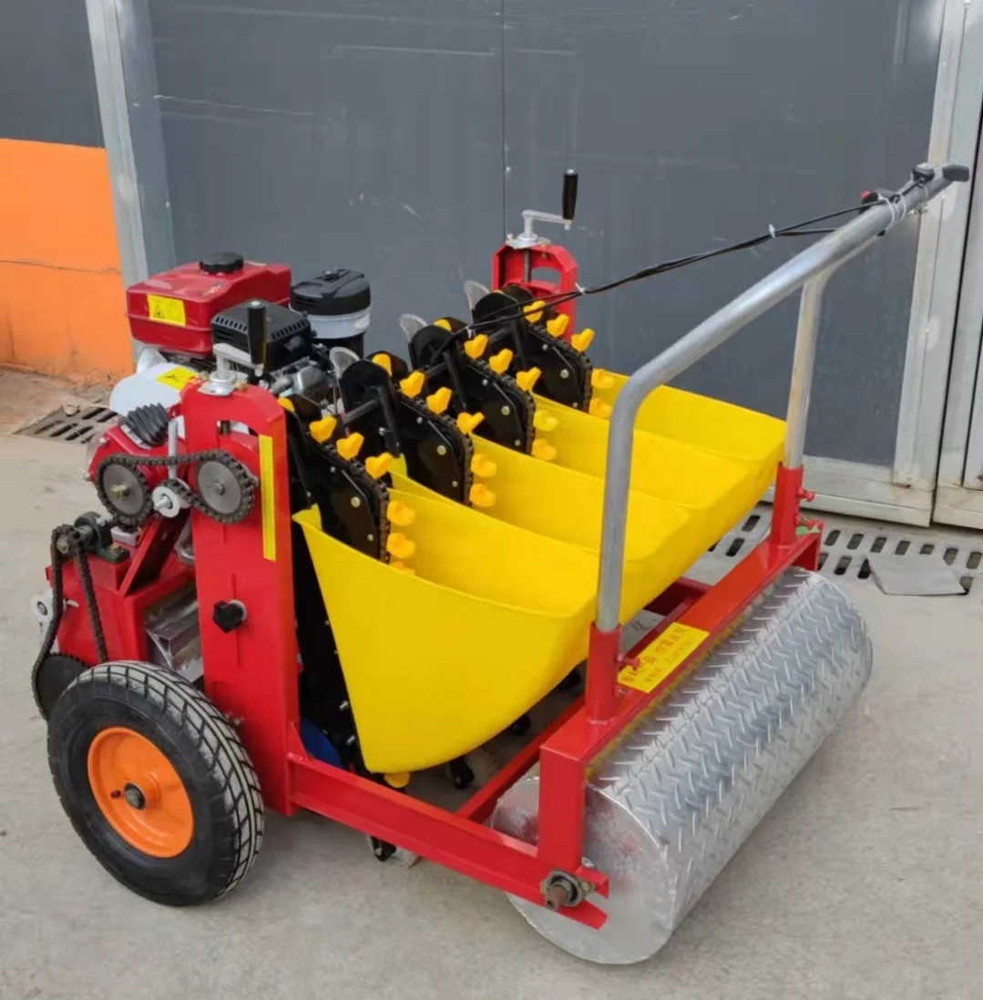 China supply 1row hand garlic planter 2rows manual garlic seeder machine