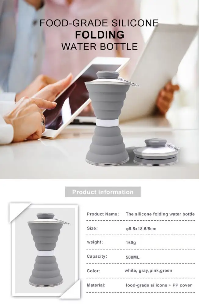 500ml new design soft touch korean gym creative custom cylinder pocket waterbottle