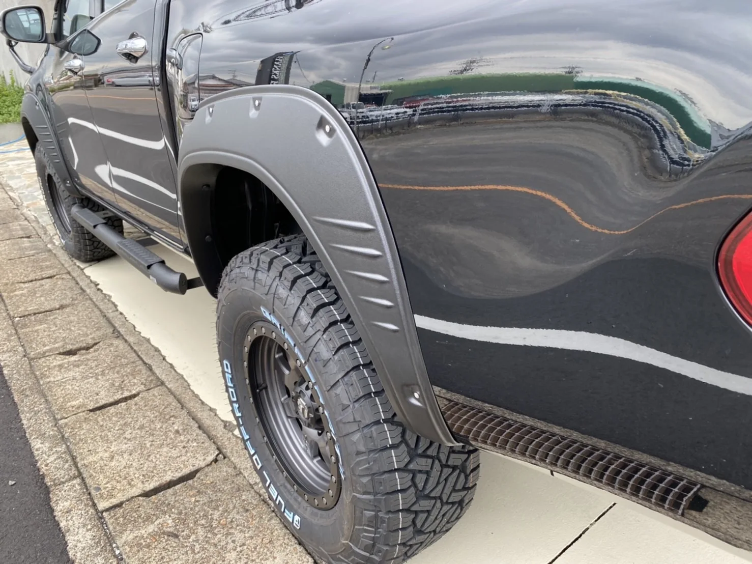 Custom Flare Fender High Quality ABS Plastic Car Fender Flare for hilux 2021