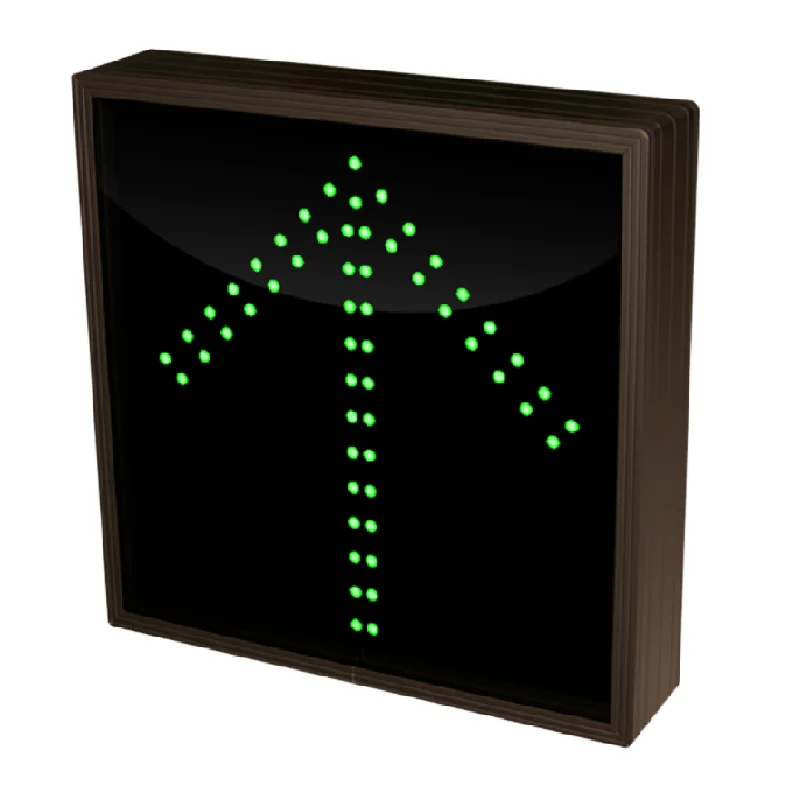 solar powered LED display illuminated traffic road sign highway Lane indicator sign led traffic signs