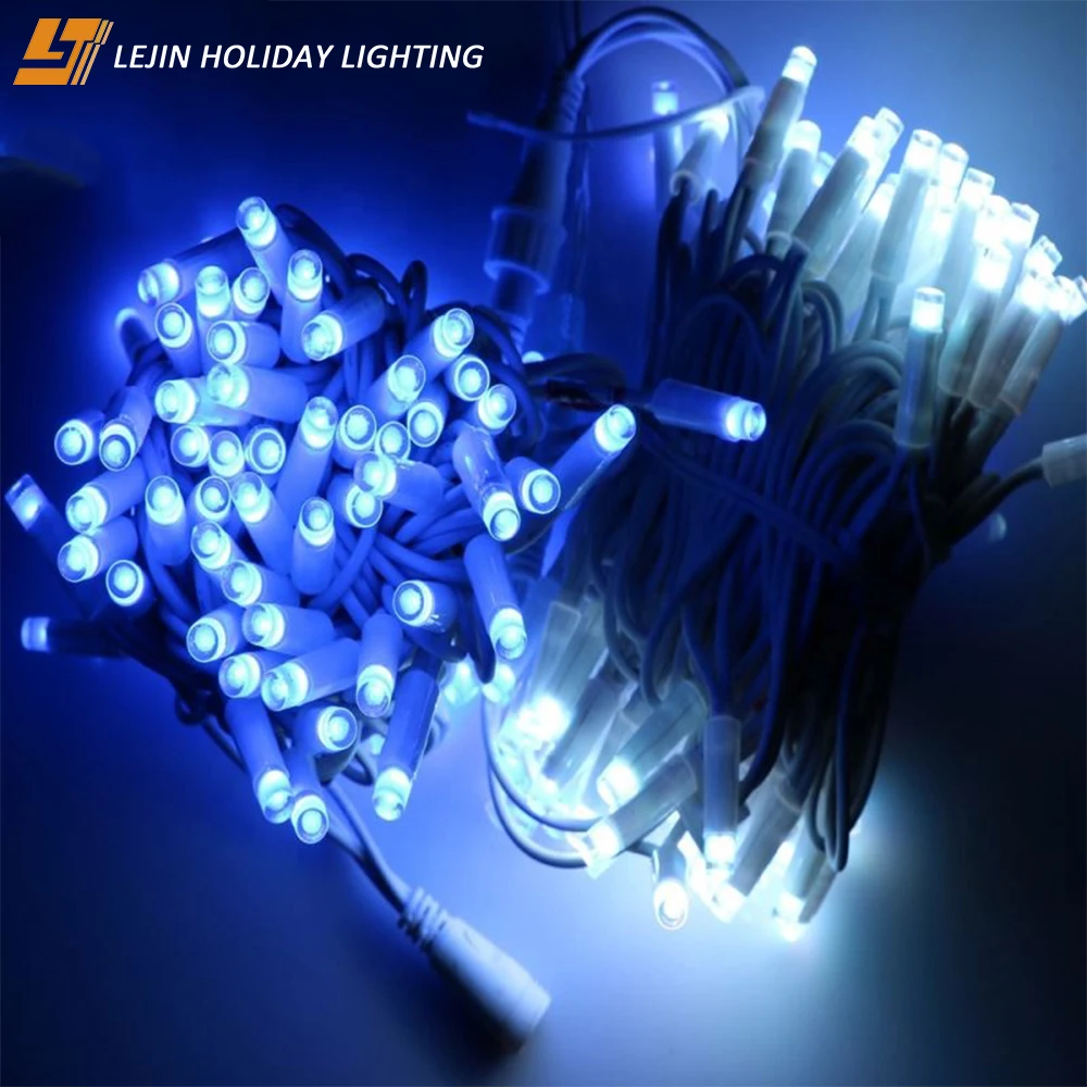 Outdoor decoration IP65 fairy remote control LED smart string lights for holiday lighting