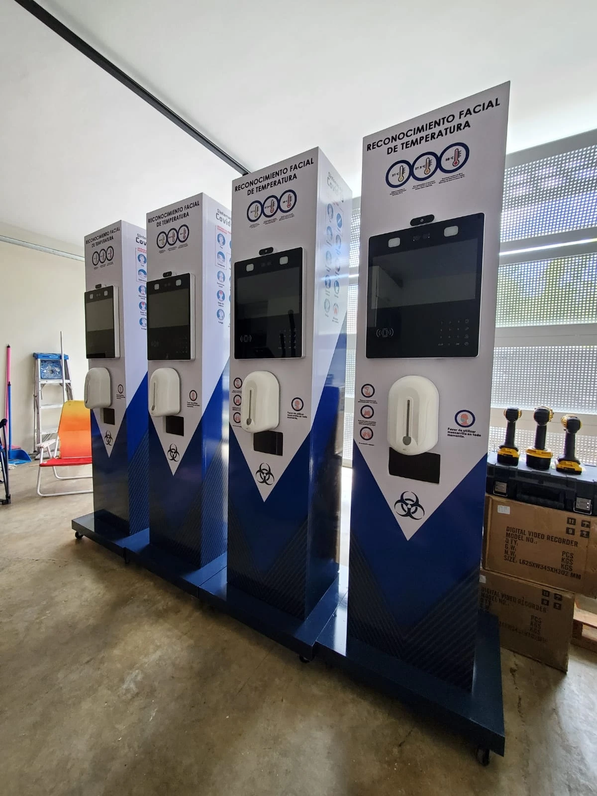 biometric multi apartment door entry system 4G GSM  video intercom