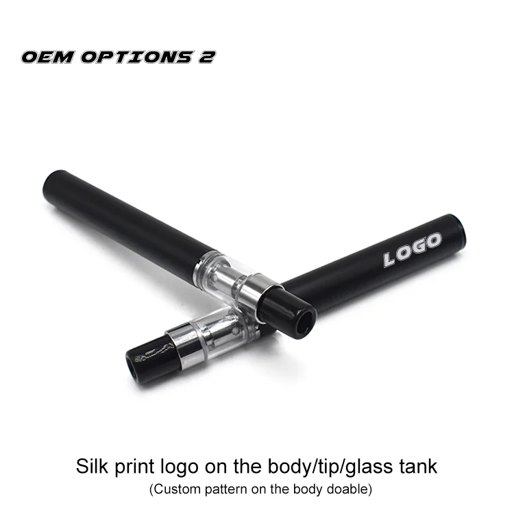 
Leakproof thick oil pen IP-D7 empty glass tank ceramic tip 0.3 ml mini cbd vape disposable 