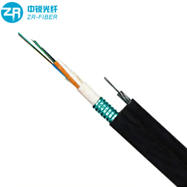 GYTC8S открытый G652d Multi Core накладные бронированный самонесущие Рисунок 8 4 core одномодовый волоконно-оптический кабель