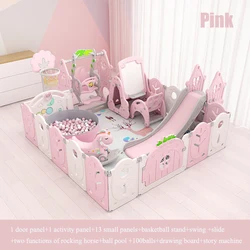 Children Kids Play Yard plastic Baby playpen indoor Safety Fences gate Playpen