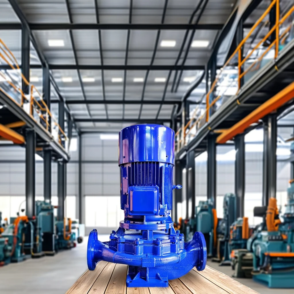 ISG/IRG Single-Stage Vertical Pipeline Centrifugal Pump 100 Head 50 Pump Multi-Stage Hot Water Circulation Electric Machining