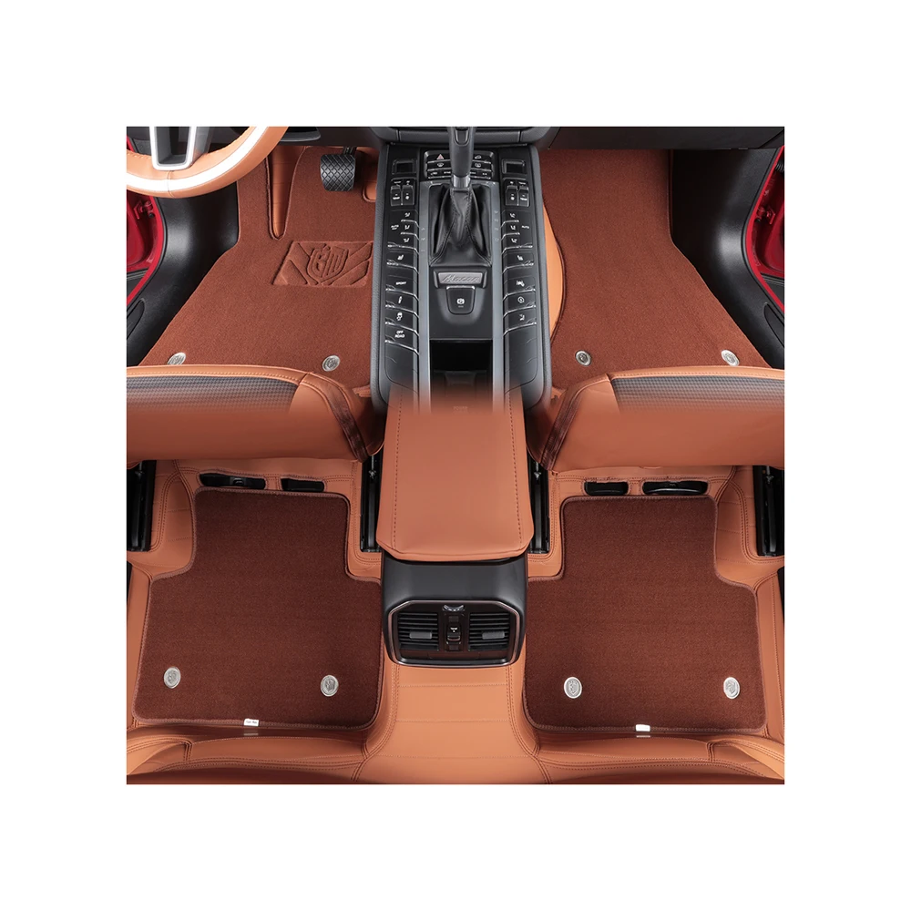 Factory Manufacturer Personalized Car Accessories Car Floor Mats Custom Car Mats For Porsche