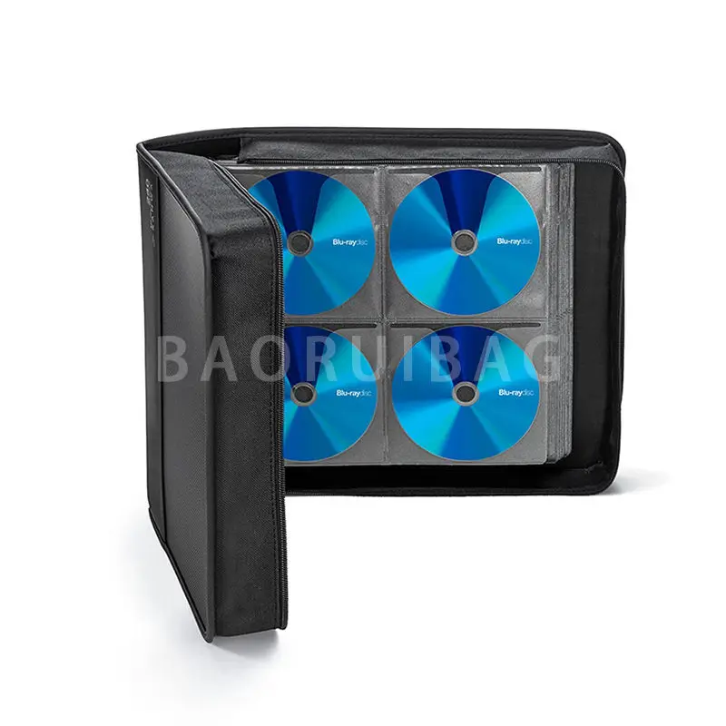 Большая Емкость 512 CD чехол Blu Ray Eva для Movie Music Media Disc бумажник