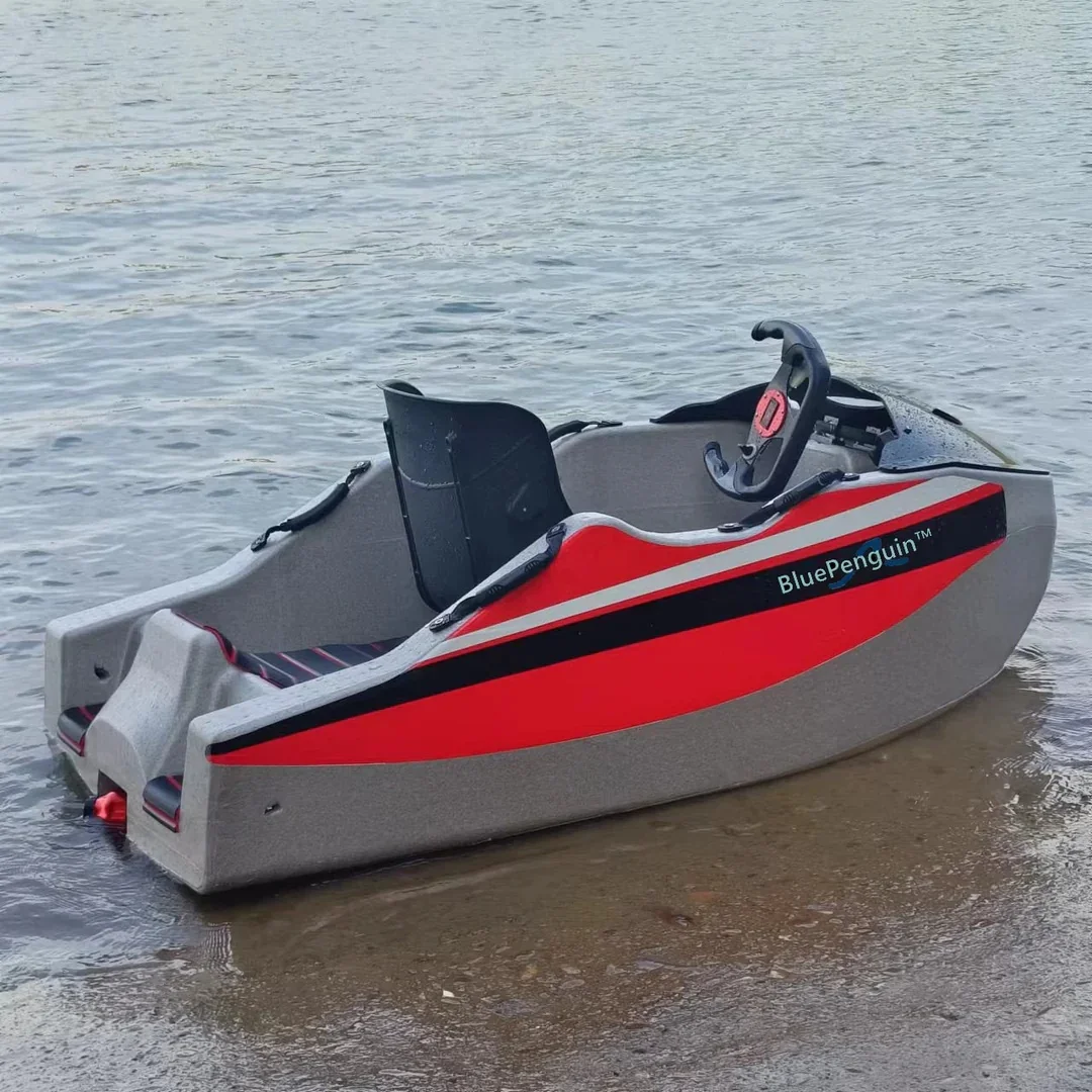 High Reliability 110cc 2 Stroke Engine Power Gas Motorized Mini Kart Go Boat Ski Jet Manufacturer Micro-Wave Water Racing