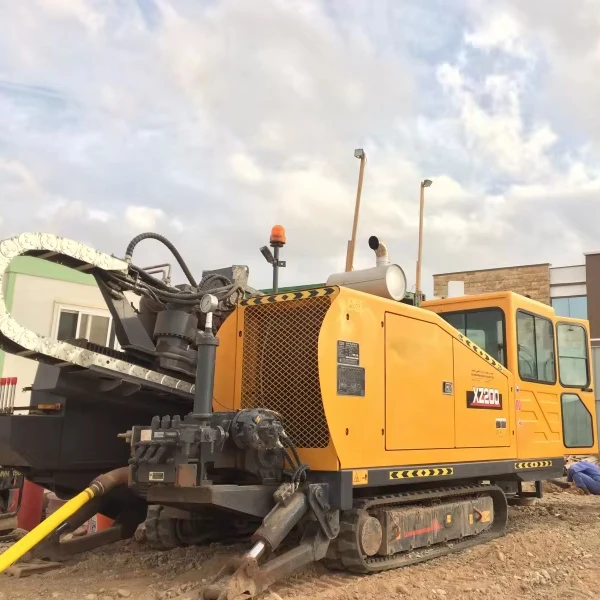 XZ200 China Wholesale Drilling Diameter 600mm horizontal directional drilling machine Max. Pull Force 225kN