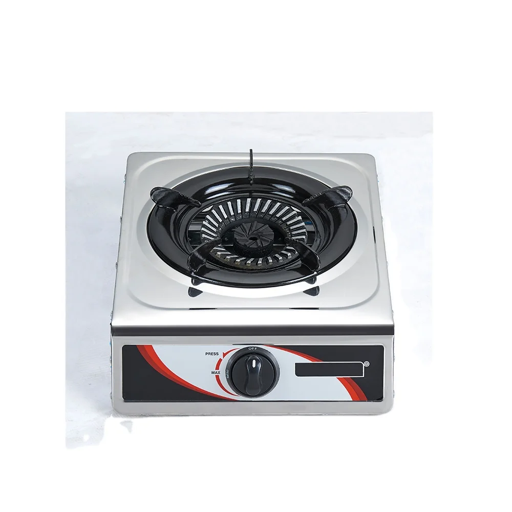 New Model Stainless Steel Single Burner Gas Stove (2018)