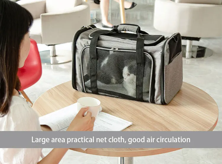 Hot Sale Pet Carrier Bag Airline Approved Small Dog Carrier Soft Sided Collapsible Portable Travel Dog Carrier