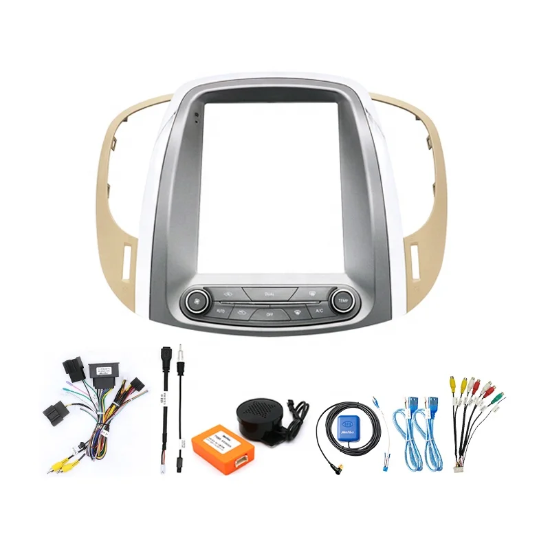 Tesla Car Stereo Radio Frame for Buick Lacrosse 2009 - 2013 with Wiring Harness RCA Cables(eb1f835d)
