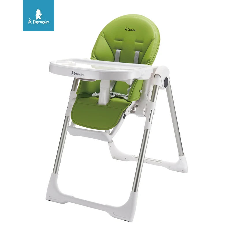 2 in 1 Luxury Baby Nursery Feeding High Chair Lightweight Foldable Baby Travel Chair