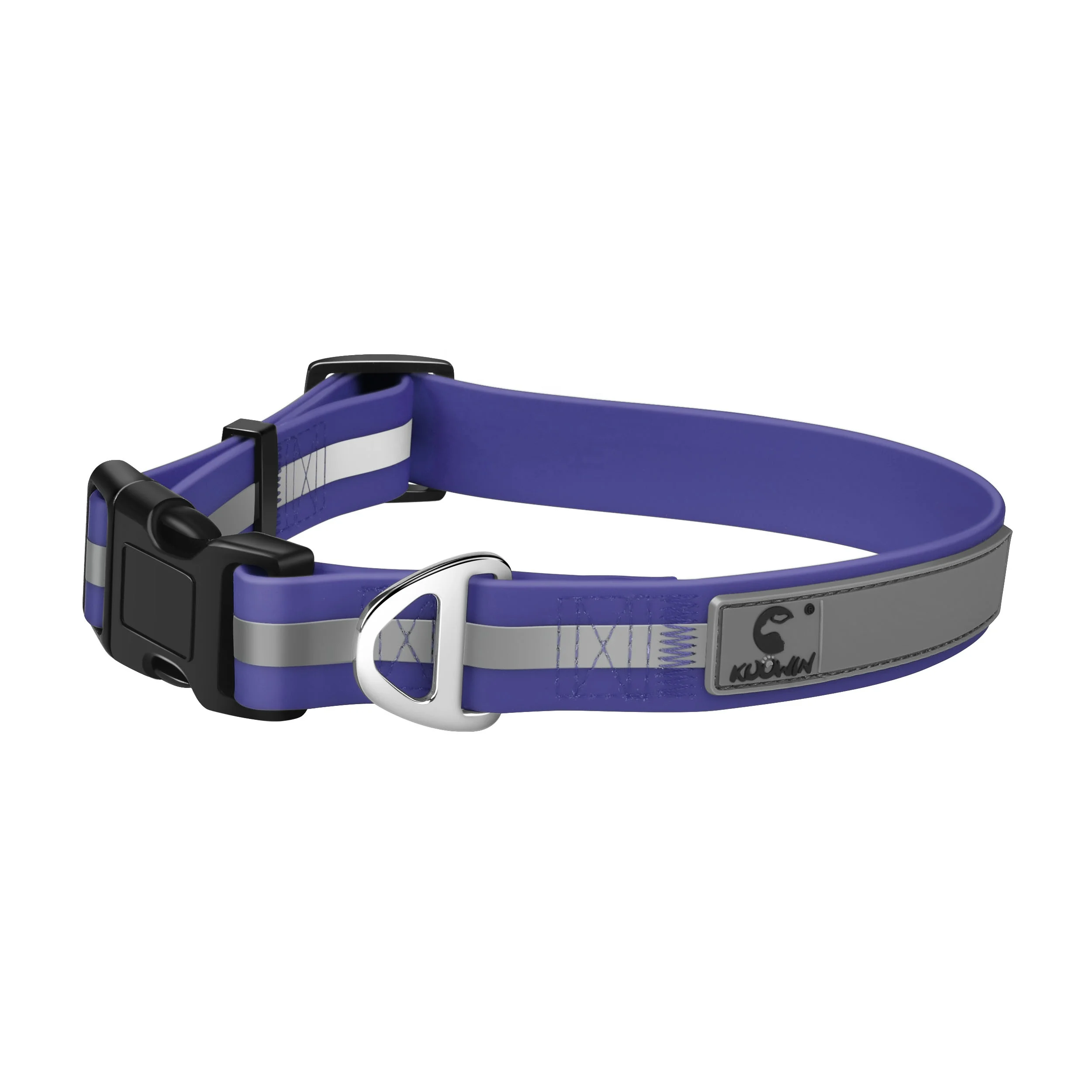 PVC waterproof glow in the dark dog collar