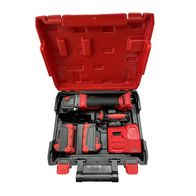 China factory price professional electric angle grinder Metal Concrete Cutter Tools Battery Power Wireless Grinder