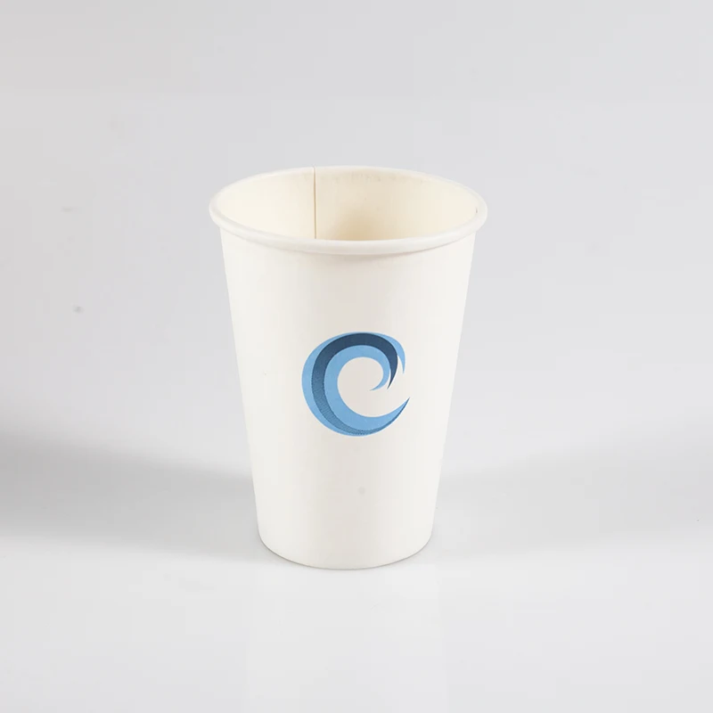 Paper Cups Go To 12 oz 80 Mm Hot Disposable Paper Cup For Coffee Tea