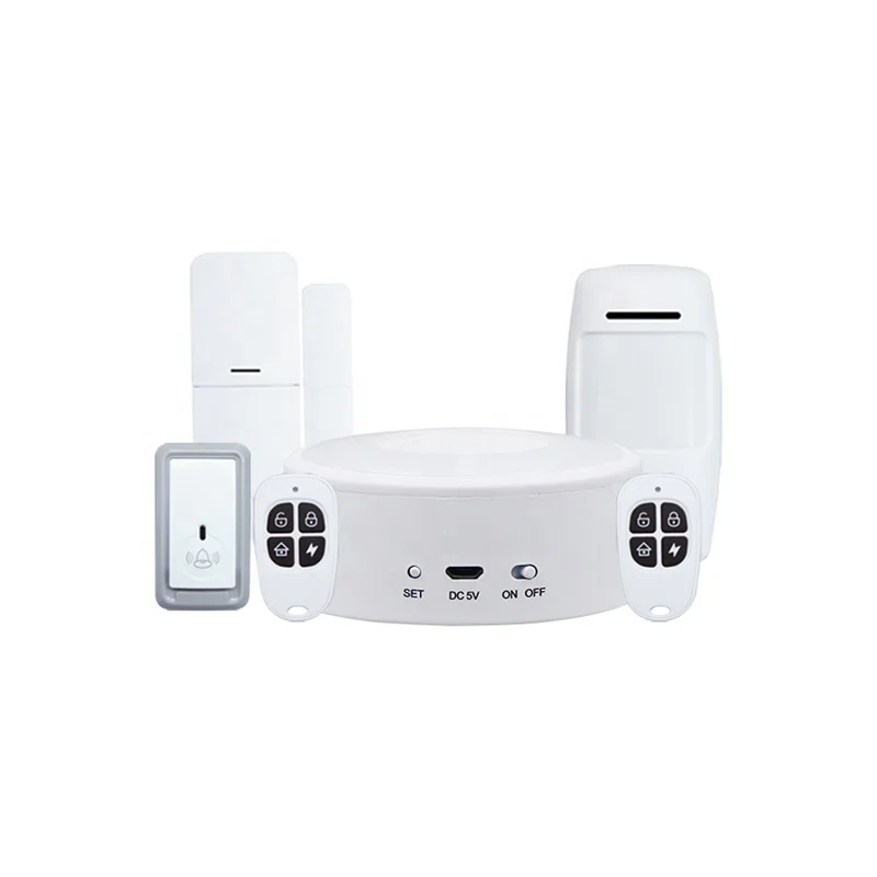  Tuya Wi-Fi Rf433 Умный домашний концентратор сирена Беспроводная охранная