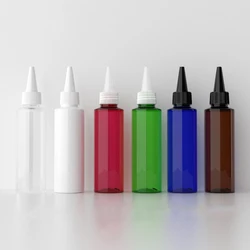 Wholesale twist-open dispensing 100ml empty plastic squeeze soft shampoo bottle