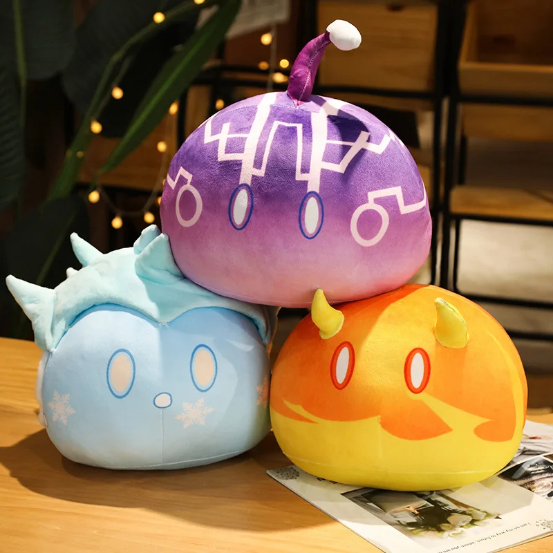 Лидер продаж мягкая плюшевая игрушка для косплея Genshin Impact Slime кукла-слайм кровать подушка сна пельмень