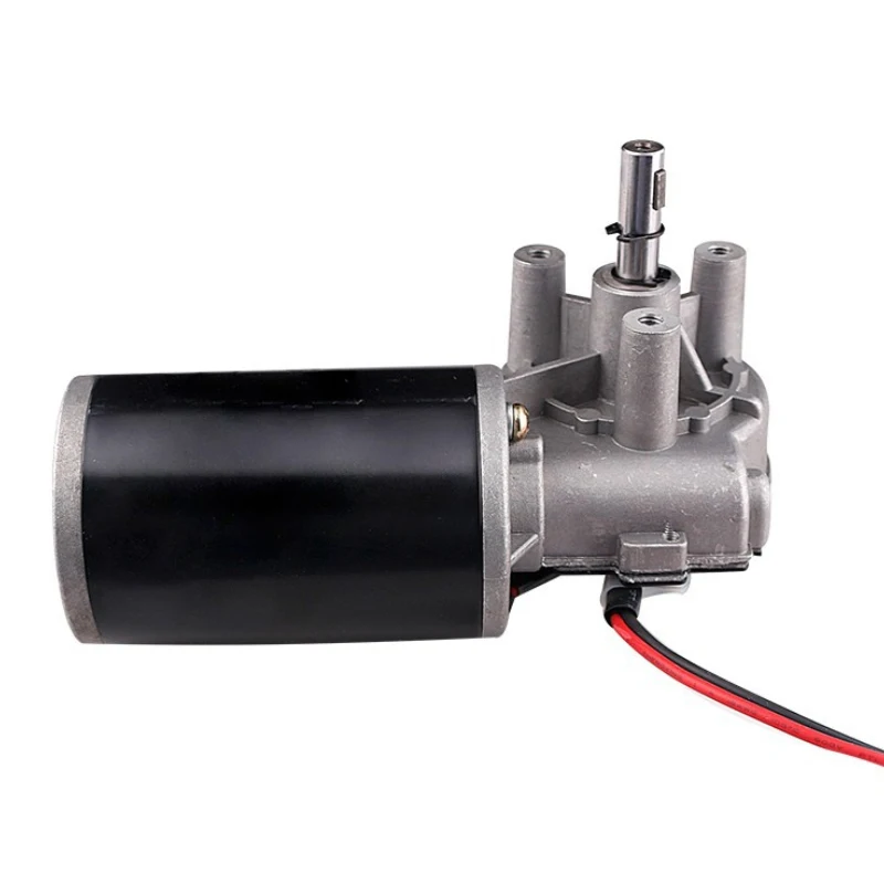 low rpm geared dc motor 12v 24 volt 50nm 50w 80w 100w reducer gear box motor