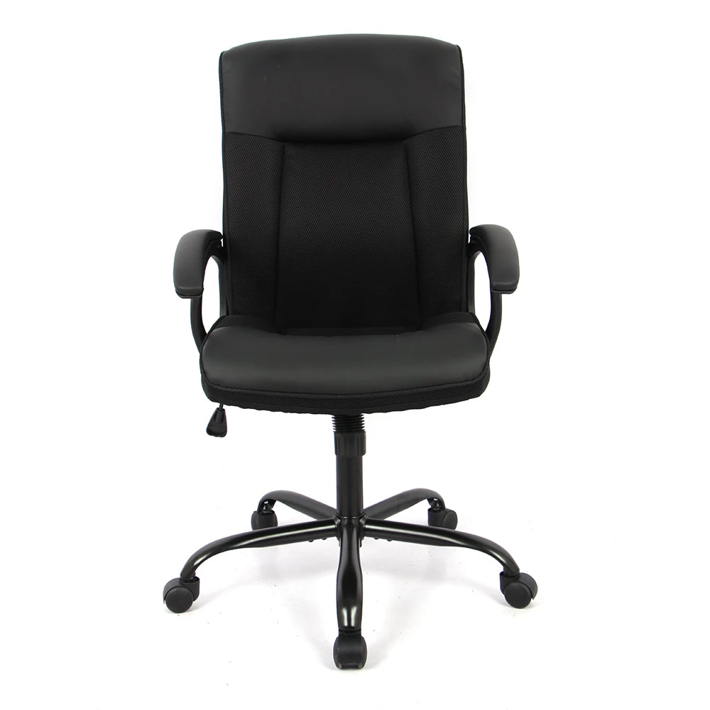
2021 New Design Leatherite Office Task Chairs Silla Ejecutiva De Oficina Black Gaming Chair 