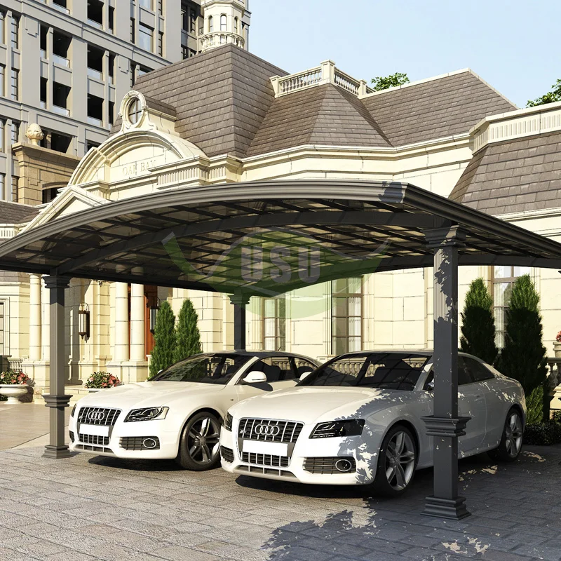 outdoor aluminum frame canopy polycarbonate roofing carports