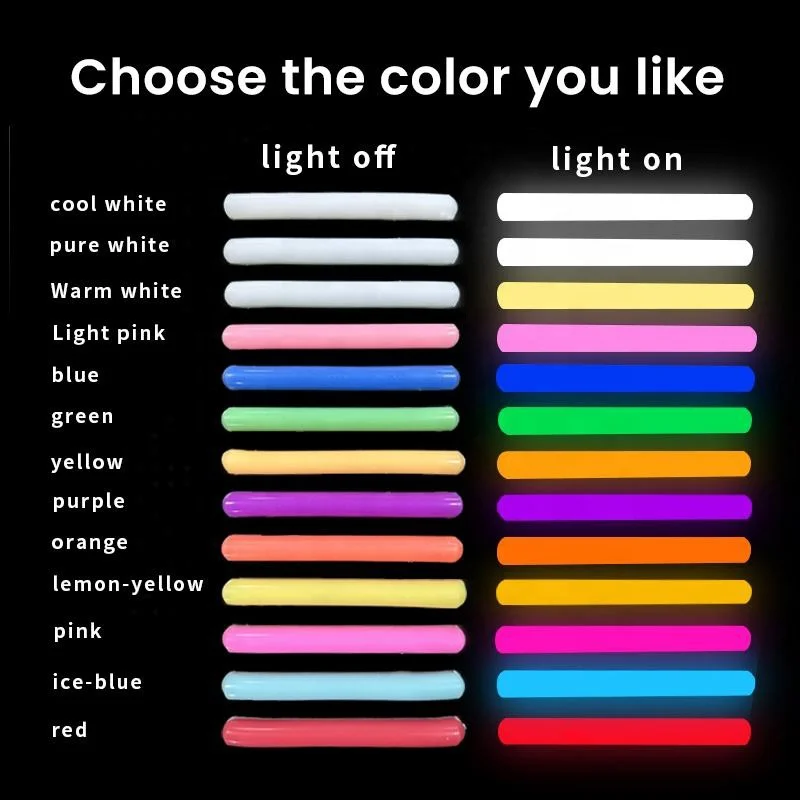 Newest design neon flex light led strip 12V 6mm/8mm neon light for advertising neon signs