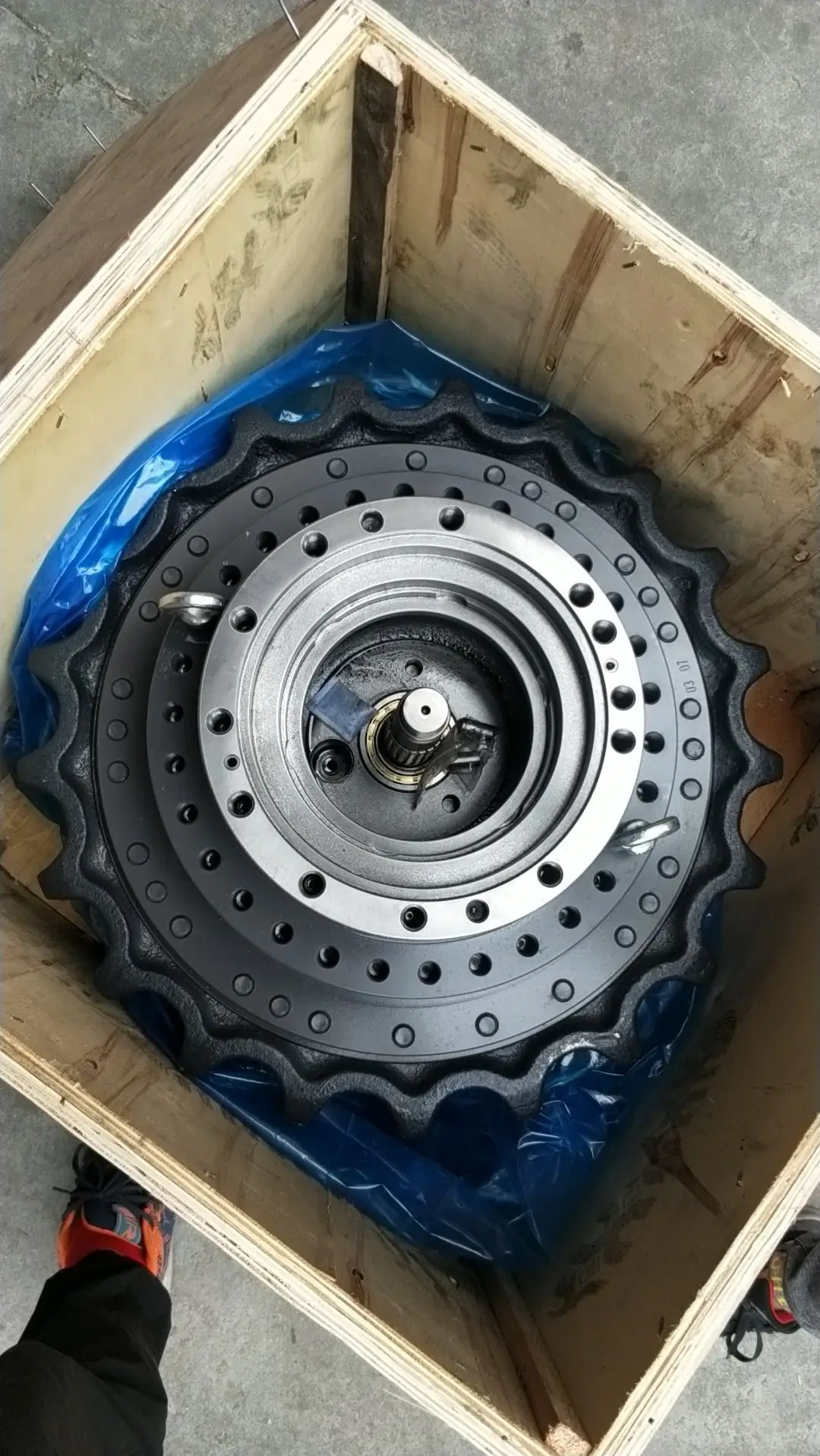 Belparts Excavator Portable Travel Reduction R140LC-7 R130-5 R150-7 Final Drive Gearbox ForHyundai XKAH-00367