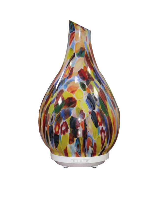 
2021 unique glass aromatherapy machines 120ml essential oil diffuser cool mist ultrasonic humidifier 